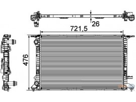 BEHR AUDI RADYATÖR A4-A5 1.8-2.0 TFSİ 2.0 TDİ (720X477)