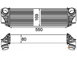 BEHR BMW İNTERCOOLER RADYATÖRÜ F10