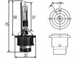 HELLA MERCEDES XENON AMPUL HELLA