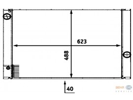 BEHR BMW SU RADYATÖRÜ OTOMATİK N62