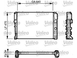 VALEO MERCEDES RADYATÖR