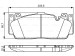 BOSCH BMW ÖN BALATA F10/M5/F06/12/13/M6