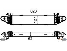 BEHR MERCEDES INTERKOL RADYATÖRÜ 204/212 180/200 CGI