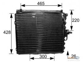 BEHR MERCEDES KLİMA RADYATÖRÜ 124/102