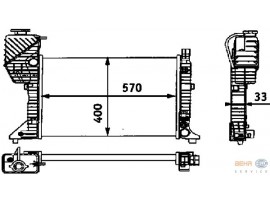 BEHR MERCEDES RADYATÖR