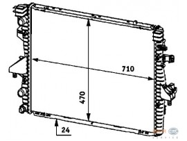 BEHR VOLKSWAGEN RADYATÖR T5 1,9 TDI