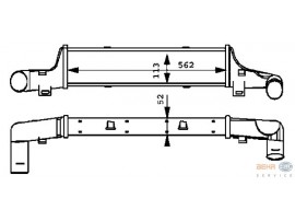 BEHR MERCEDES INTERKOL RADYATÖRÜ 210