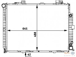 BEHR MERCEDES RADYATÖR 210 113/119/606