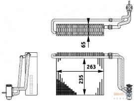 BEHR MERCEDES RADYATÖR 639