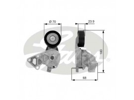 GATES VOLKSWAGEN ŞARZ GERGİSİ T5 1,9 AXB