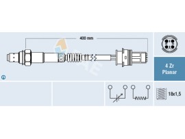 FAE MERCEDES OKSİJEN SENSÖRÜ