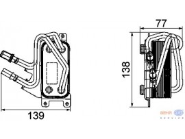 BEHR BMW YAĞ SOĞUTUCU N73