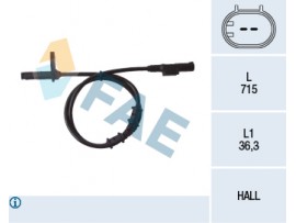FAE MERCEDES ABS SENSÖRÜ