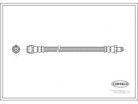 CORTECO MERCEDES FREN HORTUMU ÖN 169 A SERİSİ/245