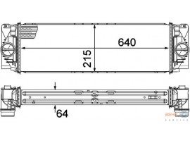 BEHR MERCEDES INTERKOL RADYATÖRÜ SPR.906 651M CRAFTER 2.0 TDİ
