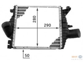 BEHR MERCEDES İNTERKOL RADYATÖR VİTO CDI