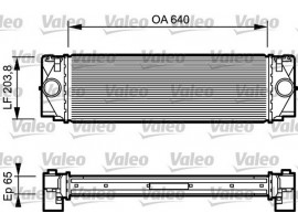 VALEO MERCEDES INTERKOL RADYATÖRÜ SPR.906 CRAFTER BJK,BJM