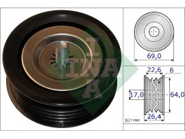 INA MERCEDES GERGİ KASNAĞI 651 SPR/639/204/212 KANALLI