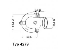 WAHLER MERCEDES TERMOSTAT