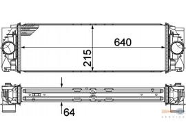 BEHR MERCEDES INTERKOL RADYATÖRÜ SPR.906 VW CRAFTER BJK,BJM