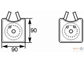 BEHR VOLKSWAGEN YAĞ SOĞUTUCU GOLF AKL-BFQ-BSE