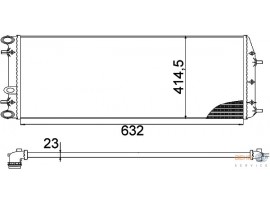 BEHR VOLKSWAGEN RADYATÖR POLO 02>