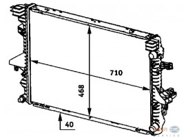 BEHR VOLKSWAGEN RADYATÖR T5 2,5 TDI 