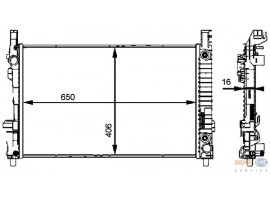 BEHR MERCEDES RADYATÖR 169 MEK./OTOM/K.LI