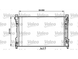 VALEO MERCEDES RADYATÖR 203