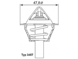 WAHLER MERCEDES TERMOSTAT