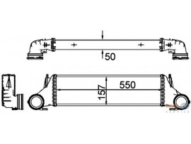 BEHR BMW INTERKOL RADYATÖRÜ E53-X5 M57N