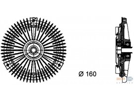 BEHR MERCEDES TERMİK 602/603/606 3 DELİK