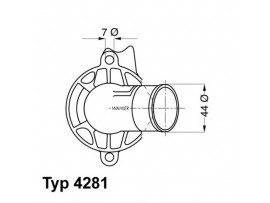 WAHLER MERCEDES TERMOSTAT