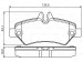 BOSCH MERCEDES FREN BALATASI ARKA 315/639 Y.M SPR/906/CRF 