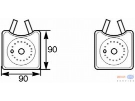 BEHR VOLKSWAGEN YAĞ SOĞUTUCU T5 1,9 CRAFTER-CADDY