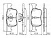 BOSCH BMW Disk Balata, Ön - [WVA 25506] - [155,7x156,8/ 61,8x18,2 mm]