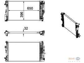 BEHR MERCEDES RADYATÖR VIANO Y.M.