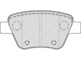 FERODO VOLKSWAGEN FREN BALATASI VW GOLFVI,JETTAIII CADDY ARKA 2010-