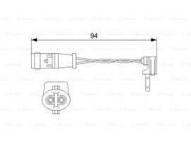 BOSCH MERCEDES BALATA FİŞİ