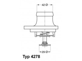 WAHLER MERCEDES TERMOSTAT