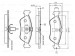 BOSCH MERCEDES FREN BALATASI ARKA BÜYÜK SPR/LT35