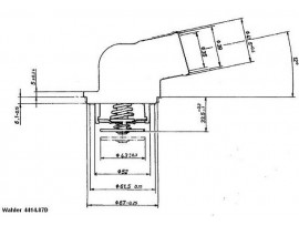 WAHLER MERCEDES TERMOSTAT