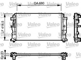 VALEO MERCEDES RADYATÖR