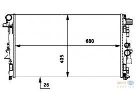 BEHR MERCEDES RADYATÖR 639 VIANO